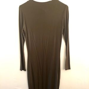 Forest Green Midi Dress